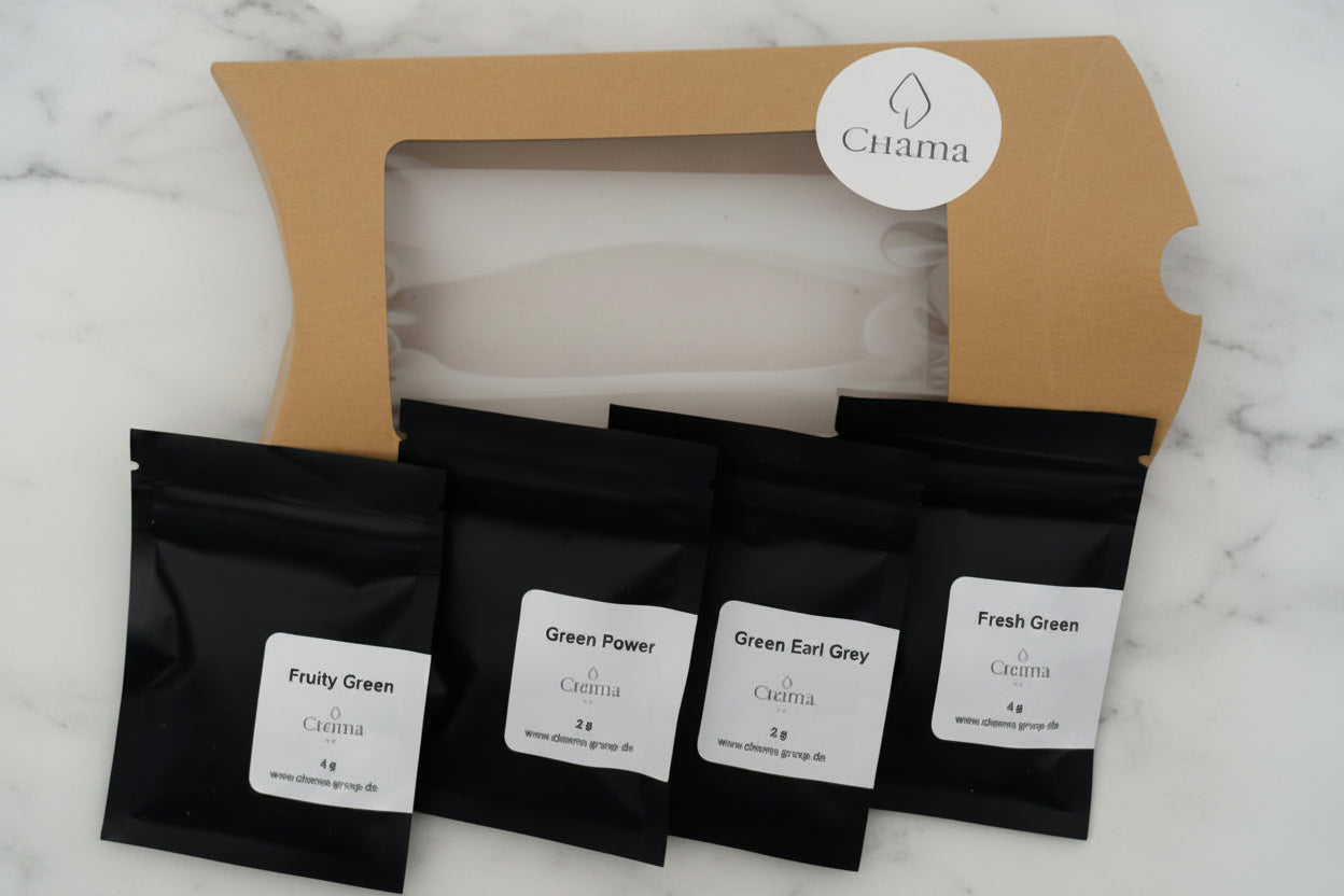 Green Tasting Kit offen