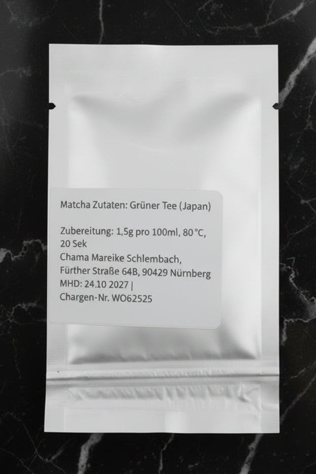 Japanischer Matcha Ceremonial Grade | Chama Matcha N°1 | 2g Mini