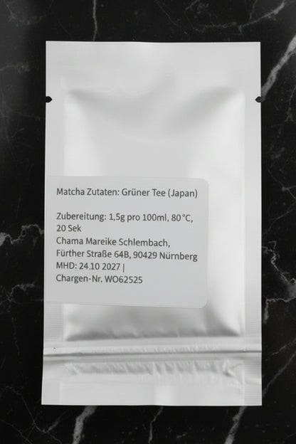 Japanischer Matcha Ceremonial Grade | Chama Matcha N°1 | 2g Mini