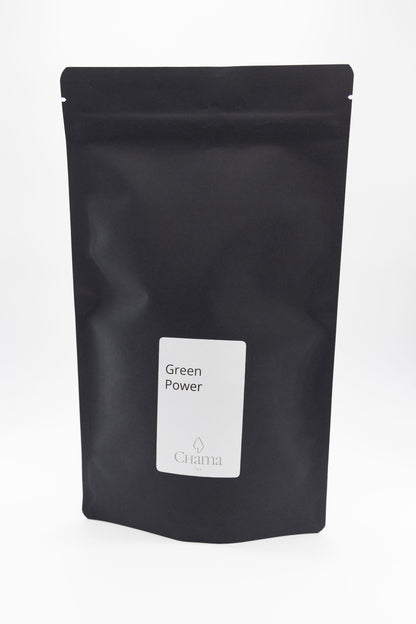 Tea Green Power Verpackung Chama Tee Nürnberg