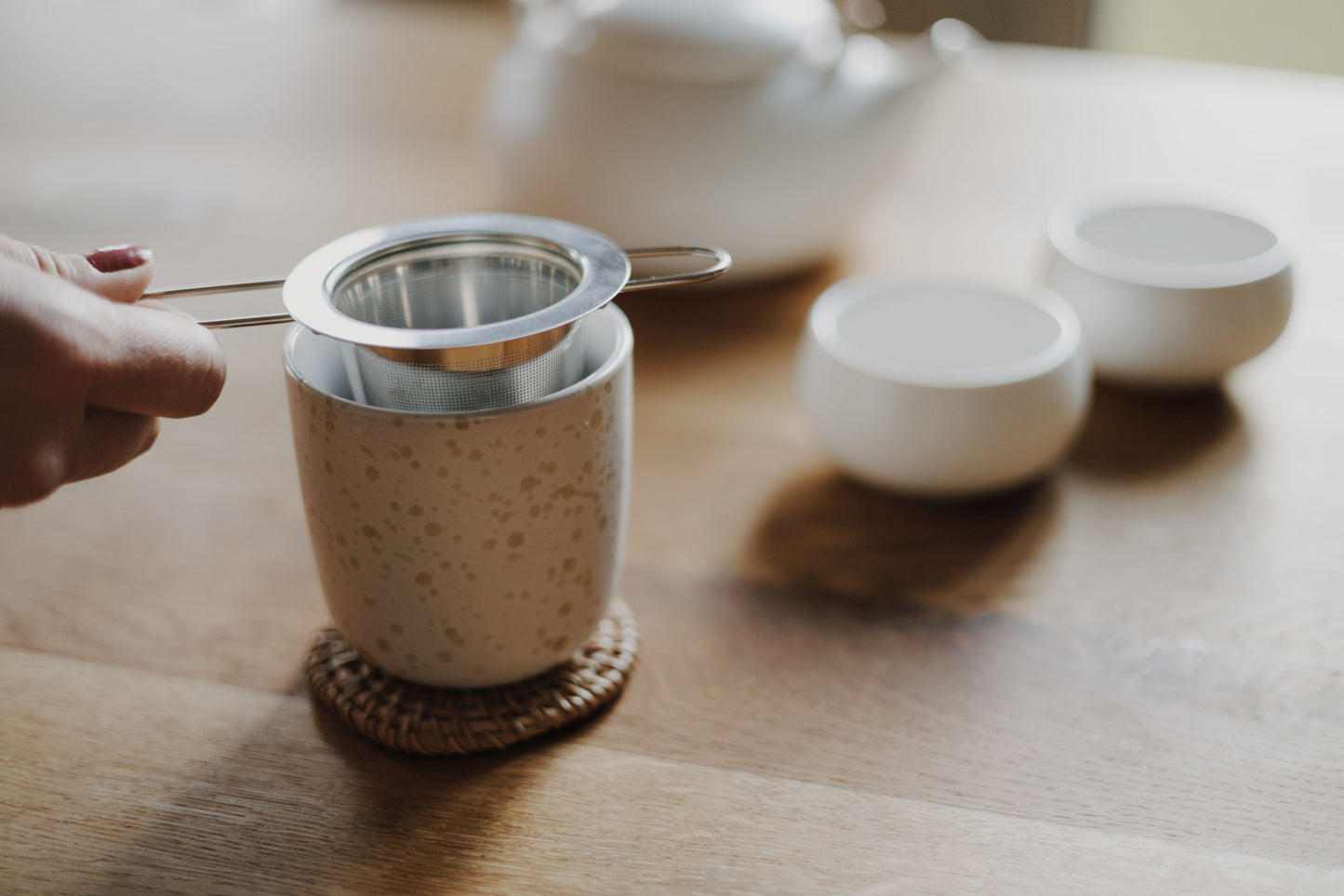 Teefilter mit Deckel Chama Tee Nürnberg